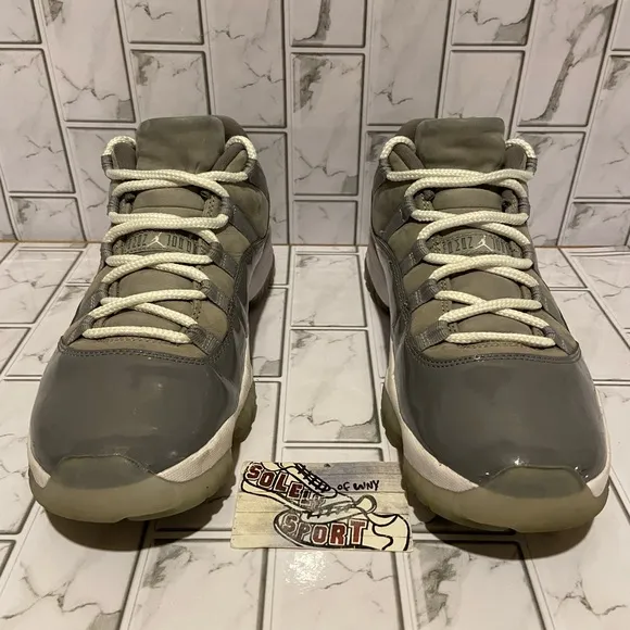 Nike Air Jordan 11 Low Retro Cool Grey Gray 2018 Basketball Shoes XI Mens 10
