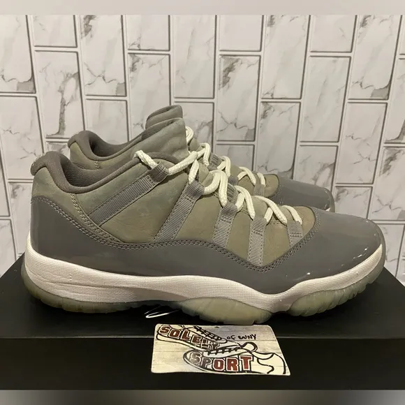 Nike Air Jordan 11 Low Retro Cool Grey Gray 2018 Basketball Shoes XI Mens 10
