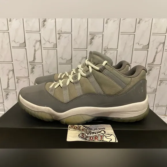 Nike Air Jordan 11 Low Retro Cool Grey Gray 2018 Basketball Shoes XI Mens 10