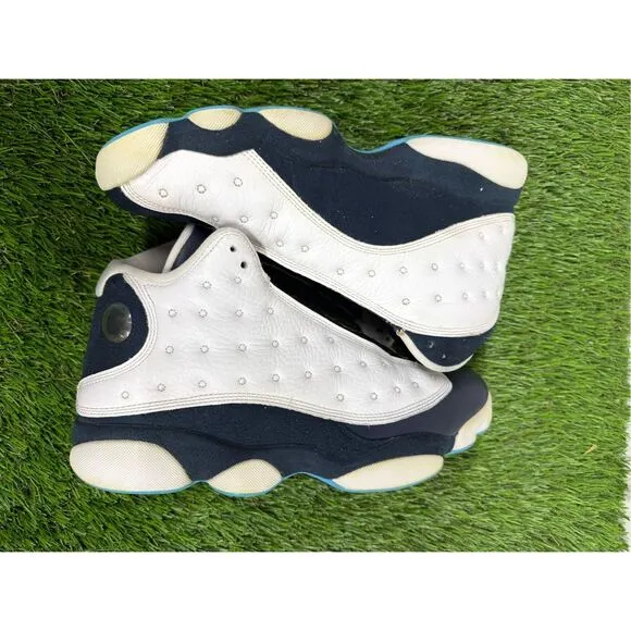 Nike Air Jordan 13 Retro Obsidian Powder Blue White 414571-144 Size 10 OG all