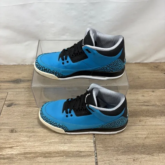 Nike Air Jordan 3 Retro BG “Powder Blue” 2013 398614-406 7 Youth /Women’s 8.5