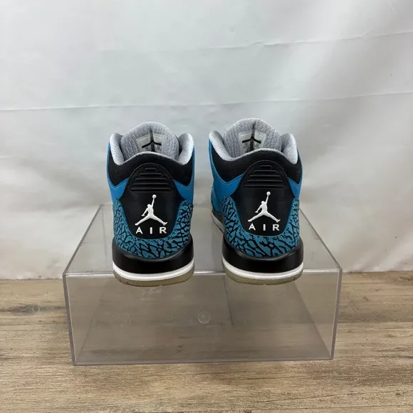 Nike Air Jordan 3 Retro BG “Powder Blue” 2013 398614-406 7 Youth /Women’s 8.5