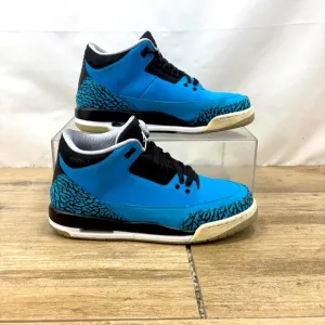 Nike Air Jordan 3 Retro BG “Powder Blue” 2013 398614-406 7 Youth /Women’s 8.5
