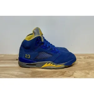 Nike Air Jordan 5 Retro Laney Blue Men’s Size 8 CD2720-400 OG V Shoes