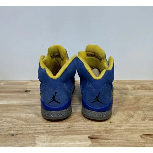 Nike Air Jordan 5 Retro Laney Blue Men’s Size 8 CD2720-400 OG V Shoes