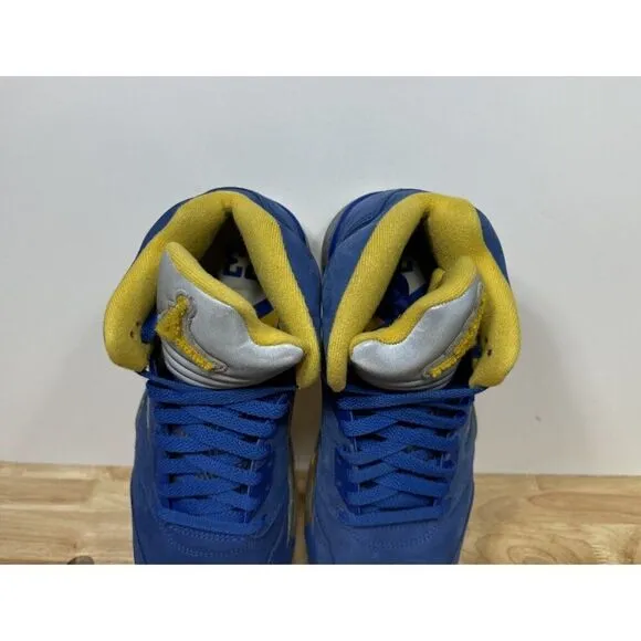 Nike Air Jordan 5 Retro Laney Blue Men’s Size 8 CD2720-400 OG V Shoes