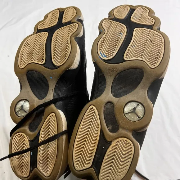 Nike Air Jordan 6 Rings Black Sneakers Shoes 322992-021 Unisex Size 9 L010325