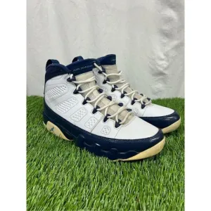 Nike Air Jordan 9 Retro UNC size 8.5 302370-145 OG IX Pearl Blue