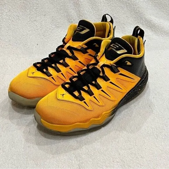 Nike Air Jordan CP3.IX Yellow Dragon 2015, 7Y (Woman 8.5)
