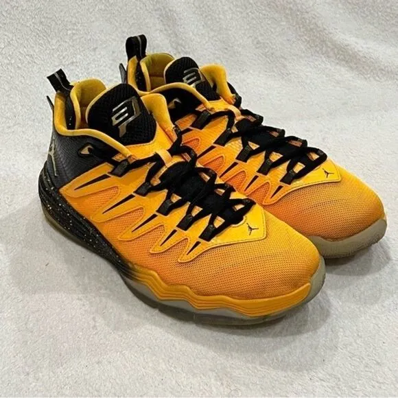 Nike Air Jordan CP3.IX Yellow Dragon 2015, 7Y (Woman 8.5)