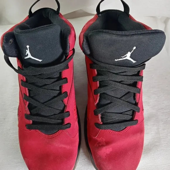 Nike Air Jordan Lift Off Gym Red Black Size 6Y AR6346-601 Suede Youth Unisex