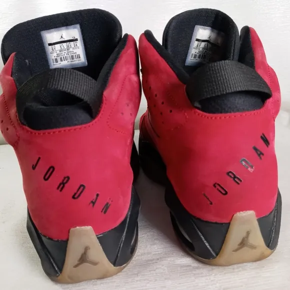 Nike Air Jordan Lift Off Gym Red Black Size 6Y AR6346-601 Suede Youth Unisex