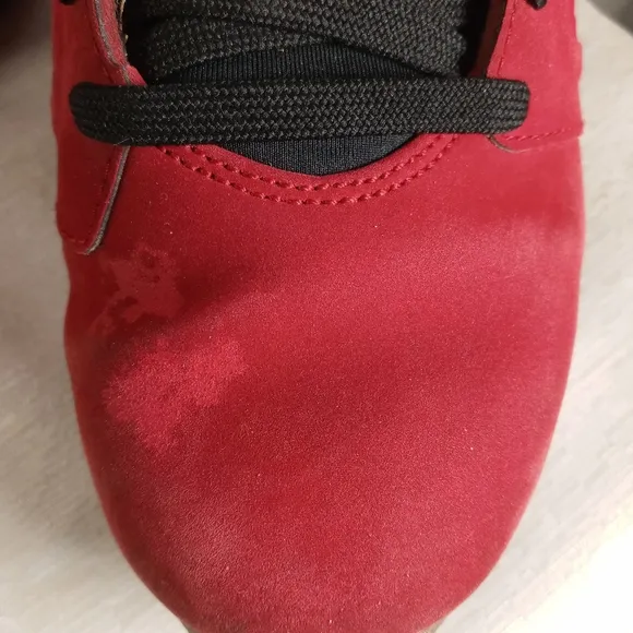 Nike Air Jordan Lift Off Gym Red Black Size 6Y AR6346-601 Suede Youth Unisex