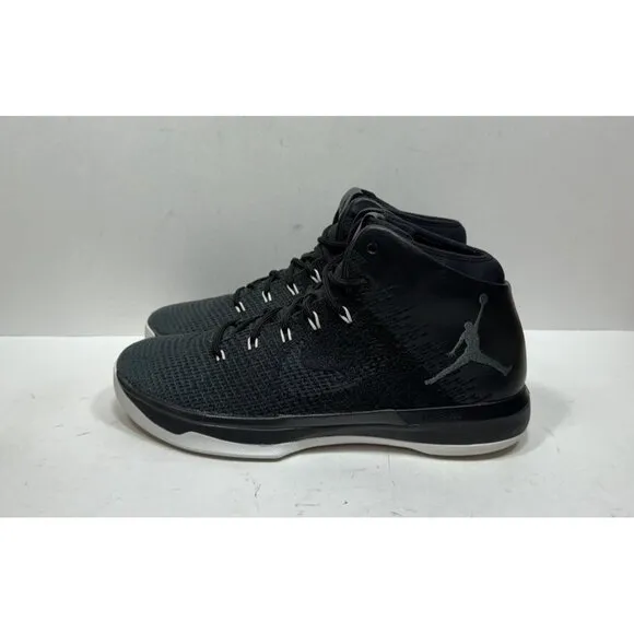 Nike Air Jordan XXXI Black Cat Basketball Shoes 845037-010 Mens Size 11.5