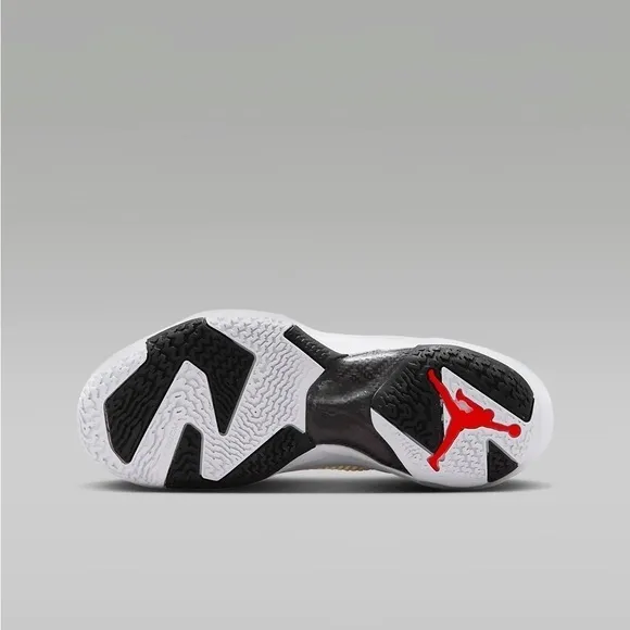 Nike | Air Jordan XXXVII (GS) High Top Sneakers White Black Red, Big Kid Size 6