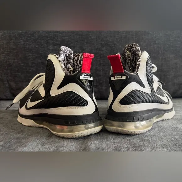 Nike Air Lebron 9 Freegums Women’s Size 8.5 Y6.5 Black Basketball Shoes 2025-4d3