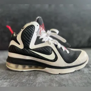 Nike Air Lebron 9 Freegums Women’s Size 8.5 Y6.5 Black Basketball Shoes 2025-4d3