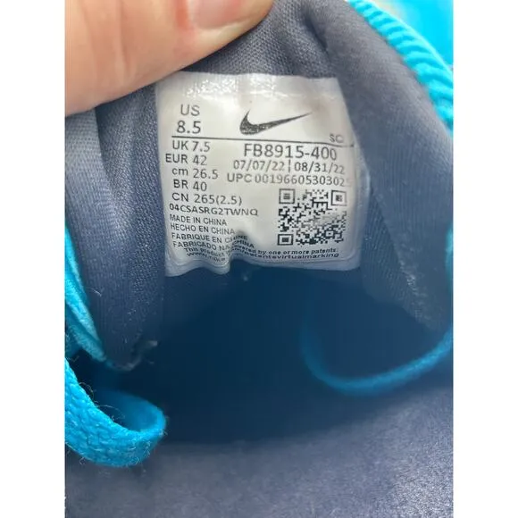 Nike Air Max 1 Premium Men’s Blue - 8.5 US