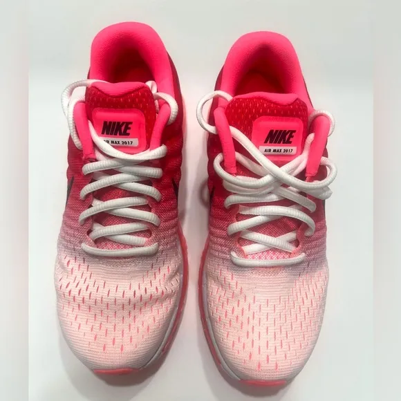 Nike Air Max 2017 Women’s SZ.6 “ Hot Punch” Athletic Running Shoes  New