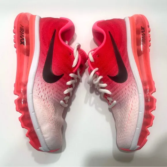 Nike Air Max 2017 Women’s SZ.6 “ Hot Punch” Athletic Running Shoes  New