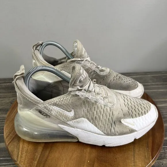 Nike Air Max 270 Women’s Size 8 White Running Shoes Sneakers 943345-103