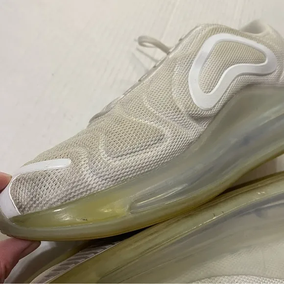 Nike Air Max 720 White Platinum Shoes Women’s Size 10