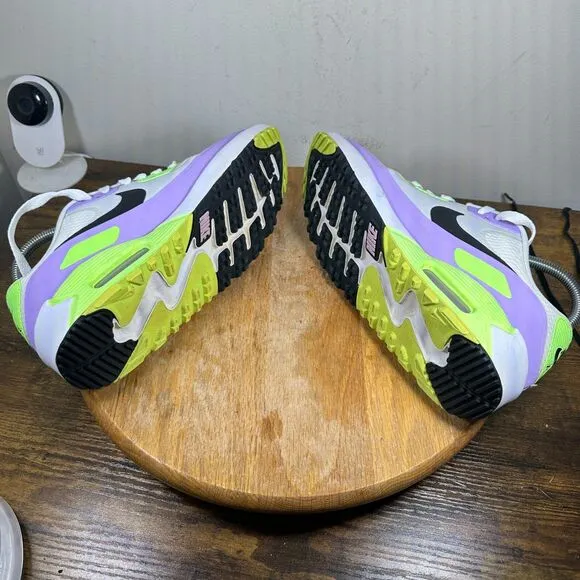 Nike Air Max 90 G White Lilac Barely Grape CU9978-109 Shoes Men’s Size 7.5
