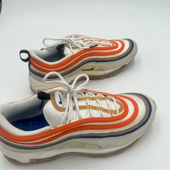 Nike Air Max 97 Frank Rudy Orange and Blue Men’s Shoes. DV2619-100