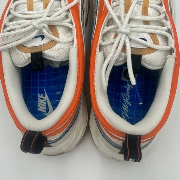Nike Air Max 97 Frank Rudy Orange and Blue Men’s Shoes. DV2619-100
