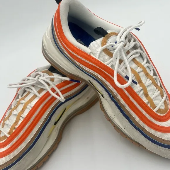 Nike Air Max 97 Frank Rudy Orange and Blue Men’s Shoes. DV2619-100