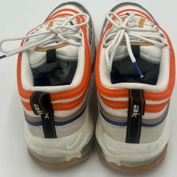Nike Air Max 97 Frank Rudy Orange and Blue Men’s Shoes. DV2619-100
