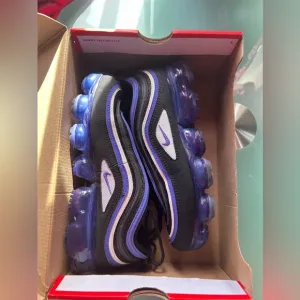 Nike Air Max 97 (GS) Black, Purple and White🖤💜🤍
