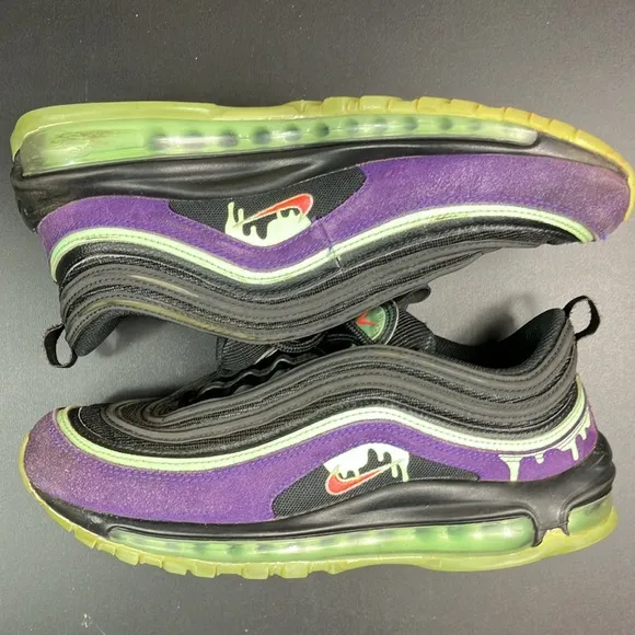 Nike Air Max 97 Halloween Slime DC1500-001 Sneaker Shoes Men’s size 8