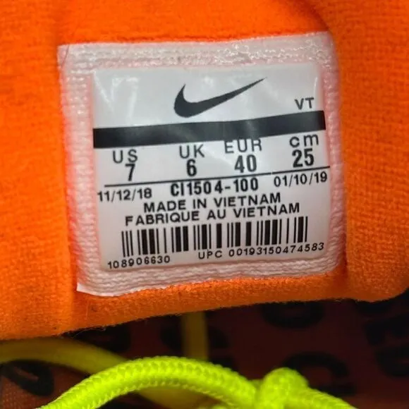 Nike Air Max 97 On Air: London Summer Of Love 2019 Women’s Size 7 Shoes