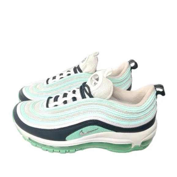 Nike Air Max 97 Shoes Nike By You Women’s Size 7.5 Mint Green DJ3180-991