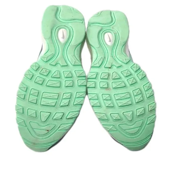 Nike Air Max 97 Shoes Nike By You Women’s Size 7.5 Mint Green DJ3180-991