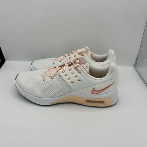 Nike Air Max Bella TR 4 Shoes Women’s 9.5 White Orange Pearl CW3398-100 NEW