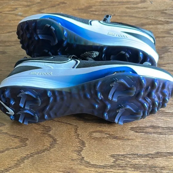 Nike Air Max Black and Blue Men's Shoes