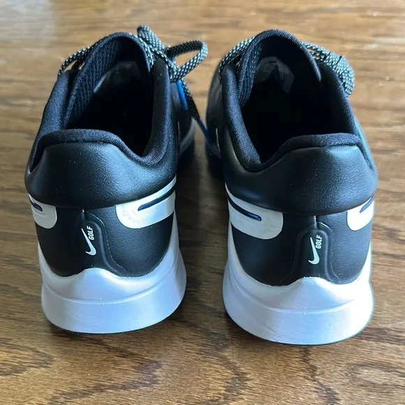 Nike Air Max Black and Blue Men's Shoes