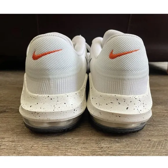 Nike Air Max Impact 4 Basketball Shoes White Copa Black Men’s Sz 9.5 DM1124-101