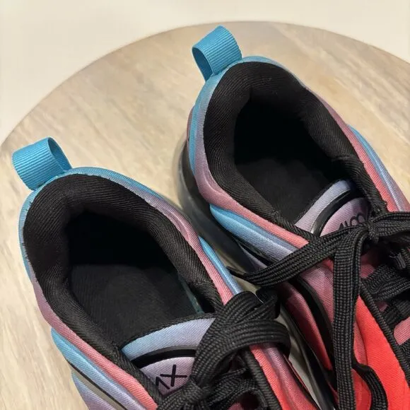 Nike Air Max Men's 720 Red Gradient Blue Fury Men’s Sneakers CJ0766-600 Size 7.5