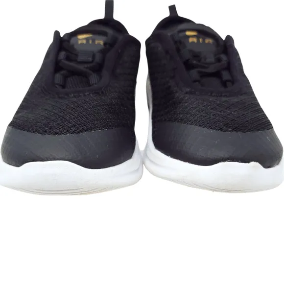 Nike Air Max Motion 2 Pull On Sneakers Black Gold Shoes Unisex Toddler US 8C