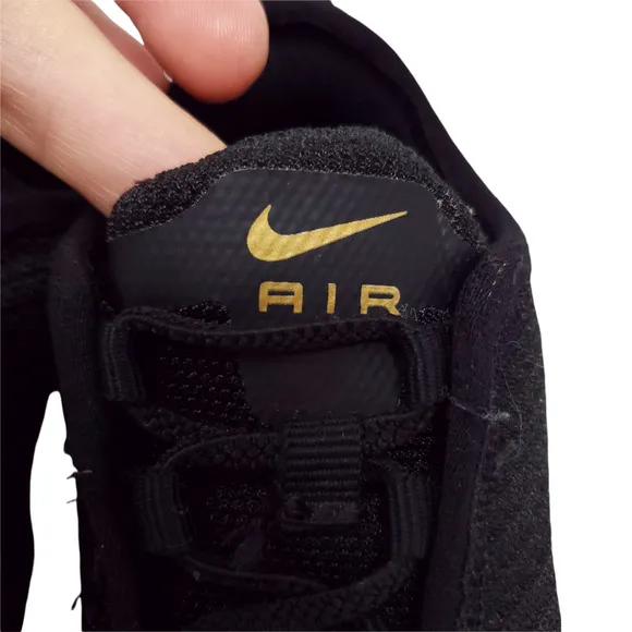 Nike Air Max Motion 2 Pull On Sneakers Black Gold Shoes Unisex Toddler US 8C