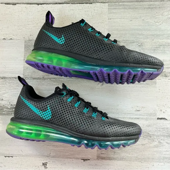 Nike Air Max Motion Men’s Size 11 Athletic Shoes Lace Up In Anthracite