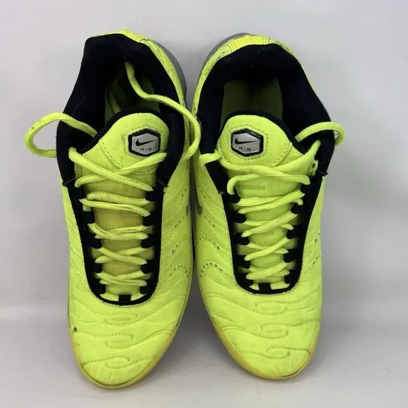 Nike Air Max Plus Premium Shoes Volt Gray Kids Size 6 / Women’s Size 7.5