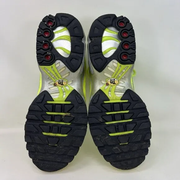 Nike Air Max Plus Premium Shoes Volt Gray Kids Size 6 / Women’s Size 7.5