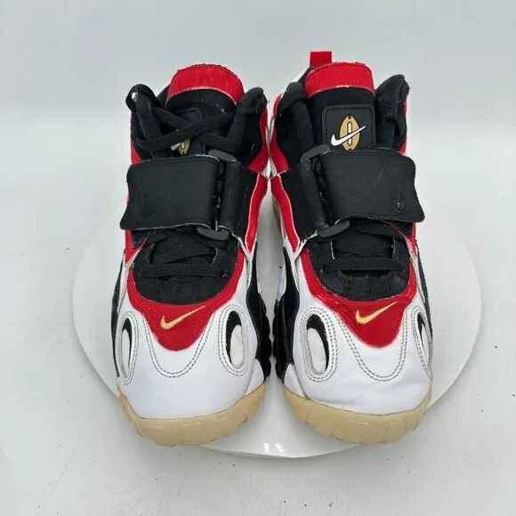 Nike Air Max Speed Turf 49ers Men Size 10 525225-101 Black white Red Shoes