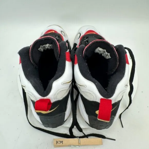 Nike Air Max Speed Turf 49ers Men Size 10 525225-101 Black white Red Shoes