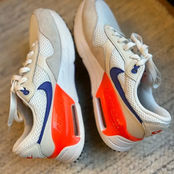 Nike Air Max System White Brite Crimson Lapis Women’s Shoes