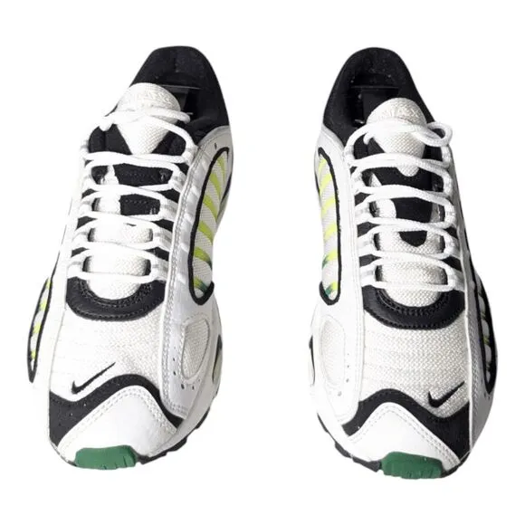 NIKE Air Max Tailwind 4 &quot;White Volt Black&quot; Runing Shoes Size M5.5/W7